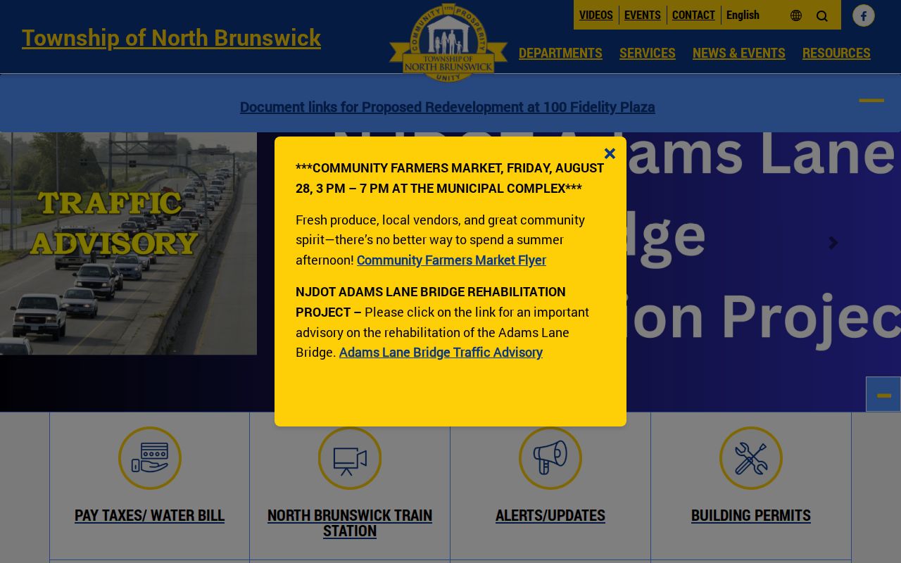 North Brunswick residents directory township records starting point